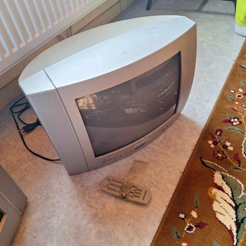 Télévision couleurs à tube, Audio, Tv en Foto, Vintage Televisies, Gebruikt, Ophalen