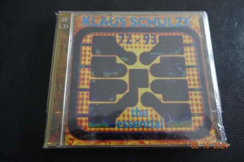 KLAUS SCHULZE L'ESSENTIEL 72-93 DOUBLE CD, CD & DVD, CD | Dance & House, Enlèvement ou Envoi