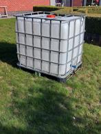IBC 1000 liter regenton, Tuin en Terras, Regentonnen, Ophalen, Zo goed als nieuw