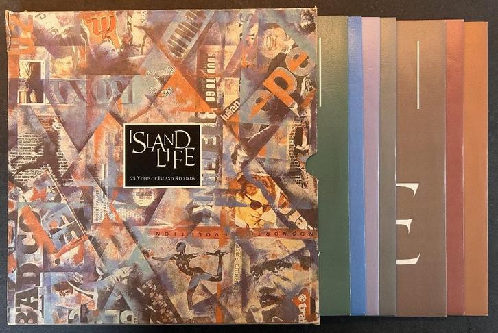 ISLAND LIFE - 25 years of Island records (Boxset 7 LPs ), Cd's en Dvd's, Vinyl | Rock, Poprock, 12 inch, Verzenden