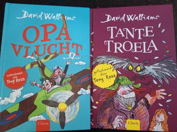 David Walliams, Tante Troela & Opa vlucht beschikbaar voor biedingen