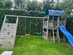 dubbele schommel met klimtoren Jungle Gym, Kinderen en Baby's, Ophalen, Gebruikt, Schommel