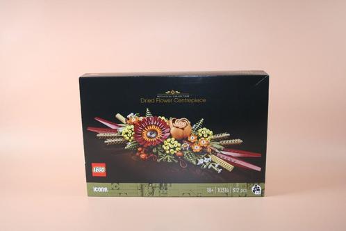 LEGO Icons Botanical 10314 Dried Flower Centrepiece, Kinderen en Baby's, Speelgoed | Duplo en Lego, Nieuw, Lego, Complete set