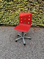 Bureaustoel Ikea rood hout, Huis en Inrichting, Bureaustoelen, Ophalen, Gebruikt, Rood, Bureaustoel