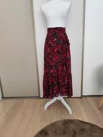 Jupe longue the kooples taille 34 bordeaux motif floral, Enlèvement ou Envoi, Autres couleurs, The kooples, Taille 34 (XS) ou plus petite