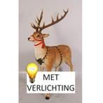 Reindeer Jumbo beeld – Rendier met Licht Hoogte 172 cm, Ophalen, Nieuw