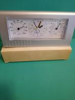 Wekker+Thermometer+Hygrometer., Diversen, Ophalen, Nieuw