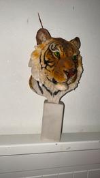 Beeldje van een tijger zijn hoofd, Verzamelen, Ophalen, Nieuw, Dier