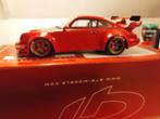 Porsche 911 (964) RWB Rauh-Welt Red 1-18 GT Spirit Limited., Enlèvement ou Envoi, Neuf, Voiture, Autres marques