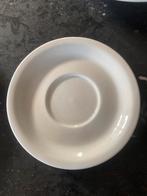 Assiettes blanches en porcelaine d'hôtel, Enlèvement, Assiettes(s)