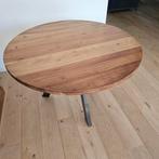 Table ronde bois acacia 120cm, Maison & Meubles, Tables | Tables à manger, 100 à 150 cm, Quatre personnes, Rond, Comme neuf