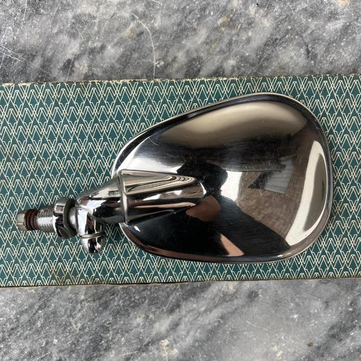 VW Type 3 Spiegel links 66-67 Notchback Squareback Fastback, Auto diversen, Auto-accessoires, Gebruikt, Ophalen of Verzenden