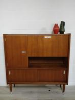 Vintage midcentury barkast | highboard, Huis en Inrichting, Kasten | Buffetkasten, Ophalen