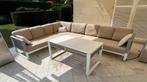 Superbe salon de jardin complet, design et moderne, Salons de jardin, Aluminium, 8 places, Utilisé