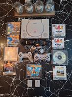 Sony PlayStation 1-console + 5 games + 2 geheugenkaart + 2 M, Games en Spelcomputers, Games | Sony PlayStation 1, Avontuur en Actie