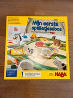 Haba- Mijn eerste spelletjesdoos nieuwstaat, Ophalen of Verzenden, Zo goed als nieuw