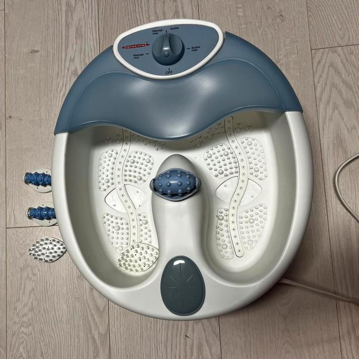 Principal voetbad met massage, bubbels & warmte, Sport en Fitness, Massageproducten, Zo goed als nieuw, Apparaat, Ophalen of Verzenden