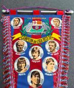 FC Barcelona Johan Cruyff 1973-74 vintage vaandel, Ophalen of Verzenden, Zo goed als nieuw, Vaantje of Sjaal