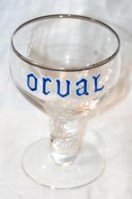 Orval emaille verzamel bierglas, Collections, Marques de bière, Enlèvement ou Envoi, Utilisé, Verre ou Verres, Autres marques