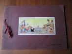 4 oude prent plak boeken., Verzamelen, Foto's en Prenten, Ophalen of Verzenden, Voor 1940, Gebruikt, Prent