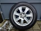 Alu Velgen + banden + kettingen, Auto-onderdelen, Banden en Velgen, Ophalen, Gebruikt, 17 inch, Winterbanden