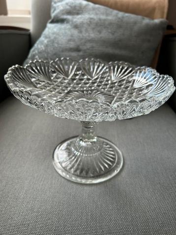 Coupe en verre - plateau decoratif ou pour fruits  beschikbaar voor biedingen