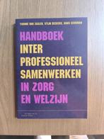 Handboek Interprofessioneel samenwerken in zorg en welzijn, Ophalen of Verzenden, Zo goed als nieuw, Uitgeverij coutinho