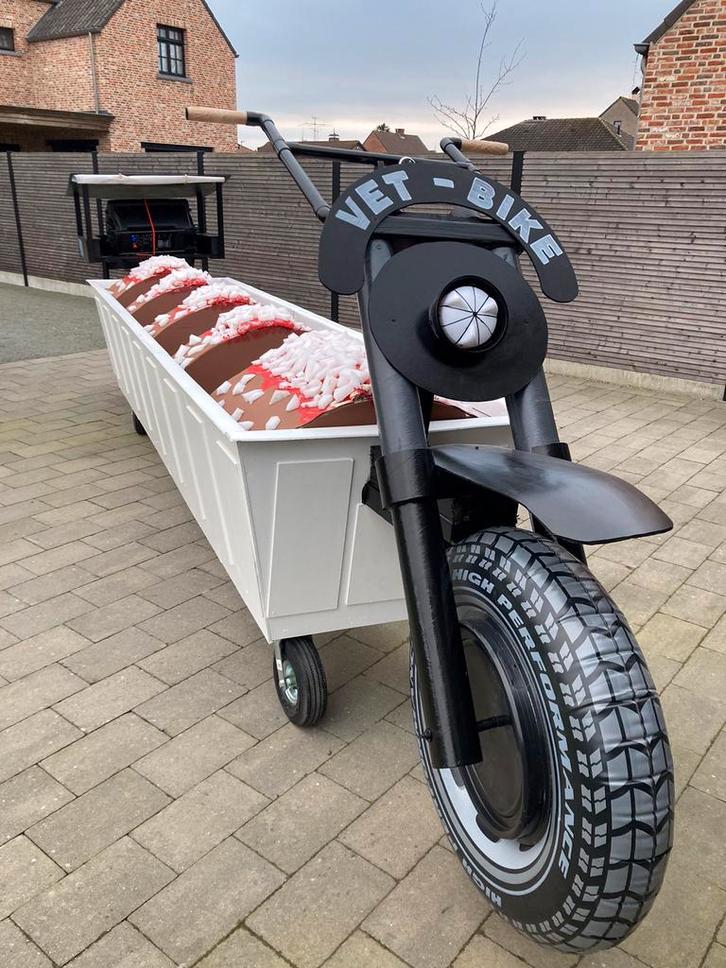 Carnavals-wagen, Hobby en Vrije tijd, Feestartikelen, Ophalen