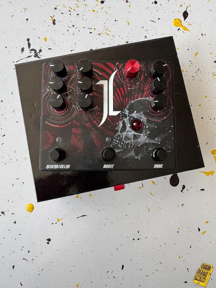 All-Pedal Devil's Triad Jeff Loomis Signature Multi-Effect, Muziek en Instrumenten, Effecten, Zo goed als nieuw, Reverb, Multi-effect