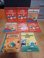 bd schtroumpfs avec 6 EO et une en 2ème édition., Gelezen, Ophalen of Verzenden, Peyo, Meerdere stripboeken