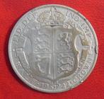 G.B. 1/2 couronne 1922 Georges 5 en argent, Envoi, Monnaie en vrac, Argent