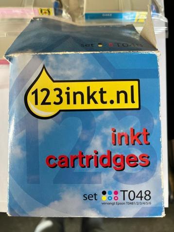 inktcartridges T048 Epson beschikbaar voor biedingen