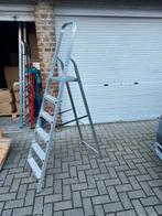 Ladders met 6 treden, Doe-het-zelf en Bouw, Ladders en Trappen, Ophalen of Verzenden, Zo goed als nieuw