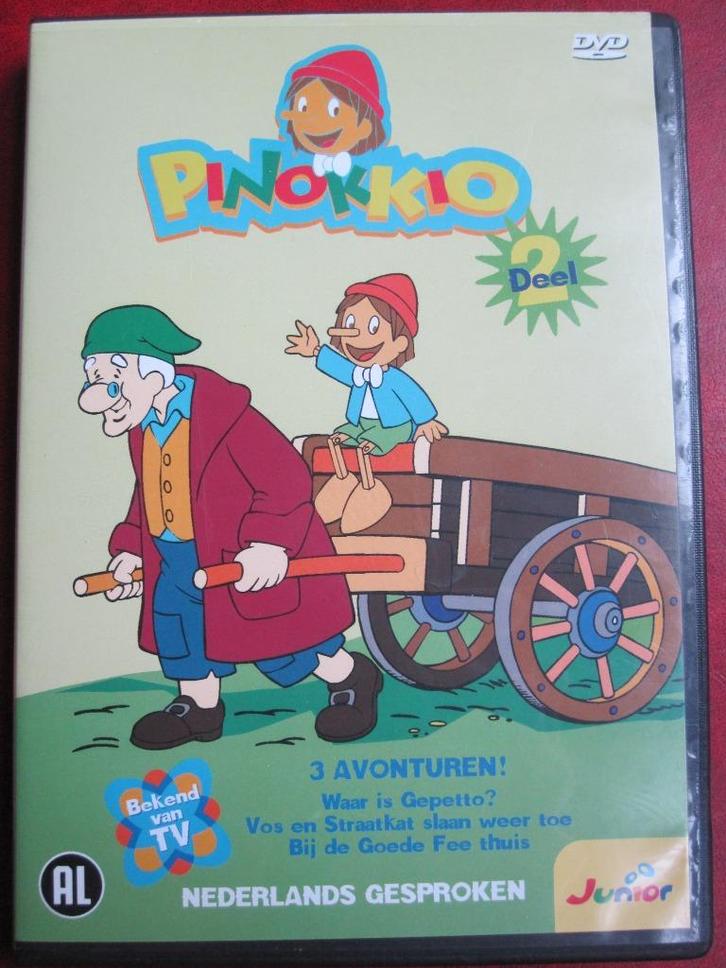 Pinokkio 2, Cd's en Dvd's, Dvd's | Tekenfilms en Animatie, Zo goed als nieuw, Amerikaans, Tekenfilm, Alle leeftijden, Ophalen of Verzenden