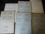 LEUVEN div. programma leergangen 1941 1942 1943, Boeken, Studieboeken en Cursussen, Gelezen, Ophalen of Verzenden, Hoger Onderwijs