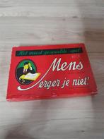 Mens erger je niet orgineel - s3946, Hobby en Vrije tijd, Gezelschapsspellen | Bordspellen, Verzenden, Zo goed als nieuw