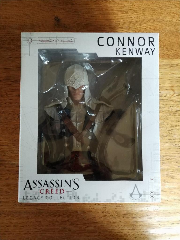 Buste Assassin's Creed 3 Connor Kenway, Collections, Statues & Figurines, Comme neuf, Enlèvement ou Envoi