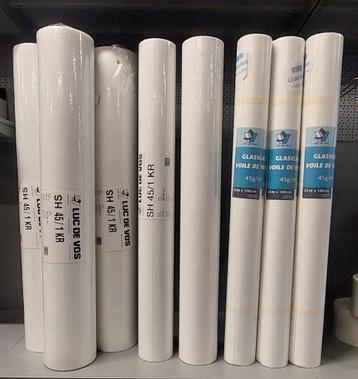 Voile/fibre de verre Luc De Vos & colle Soudal beschikbaar voor biedingen