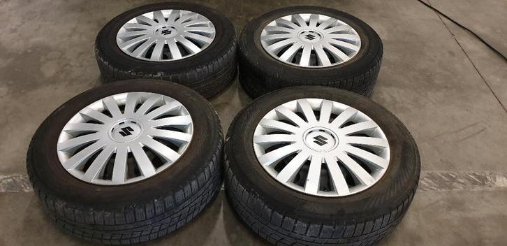 Jantes avec pneus hiver Suzuki S Cross Vitara Baleno, Autos : Pièces & Accessoires, Pneus & Jantes, Pneus et Jantes, Pneus hiver