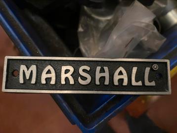 Badge original pour silencieux d'échappement Marshall