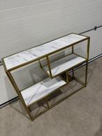 Furnified Gouden Wandrek - Evita - Wit Marmer - 95 cm, Huis en Inrichting, Ophalen, Gebruikt, Metaal