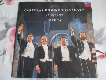 vinyl Carreras, Domingo, Pavarotti 