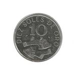 Peru, 10 Soles 1969., Postzegels en Munten, Ophalen of Verzenden, Zuid-Amerika, Losse munt