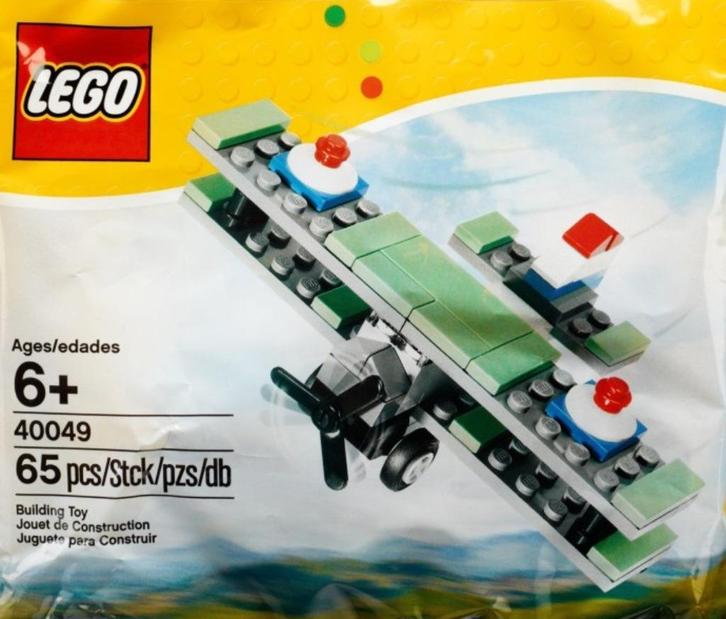 Lego - 40049 - Mini Sopwith camel, Kinderen en Baby's, Speelgoed | Duplo en Lego, Gebruikt, Lego, Complete set, Ophalen of Verzenden