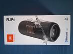 jbl flip 6 zwart ONGEOPEND, Ophalen, JBL, Zo goed als nieuw, 60 tot 120 watt