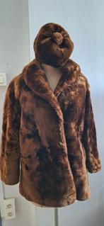 Manteau fausse fourrure vintage  et sa toque, Kleding | Dames, Jassen | Winter, Ophalen, Gedragen, Maat 38/40 (M), Bruin