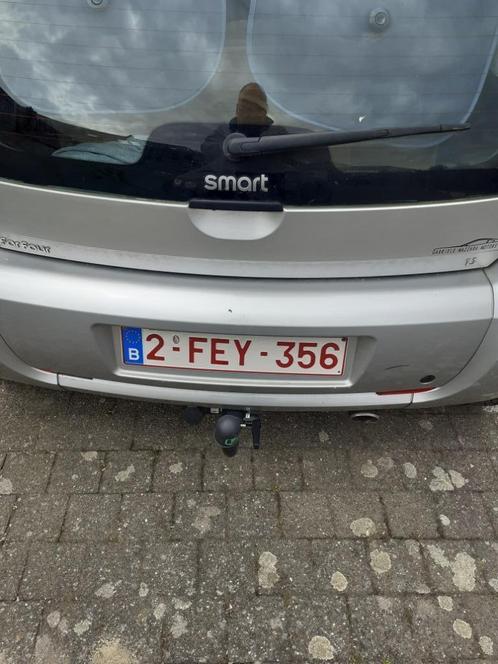 TE KOOP SMART FORFOUR 130000 KM, Auto's, Smart, Particulier, ForFour, Trekhaak, Benzine, Stadsauto, 5 deurs, Zilver of Grijs, Zwart