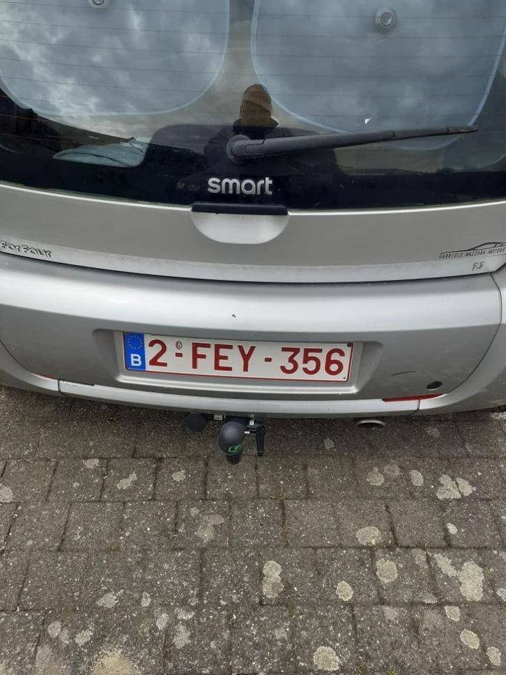 TE KOOP SMART FORFOUR 130000 KM, Auto's, Smart, Particulier, ForFour, Trekhaak, Benzine, Stadsauto, 5 deurs, Zilver of Grijs, Zwart