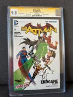 Batman new 52 #35 nycc cover cgc 9,8 signed 2x hot toys, Eén comic, Ophalen of Verzenden, Nieuw, Amerika