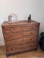 Vintage houten ladekast, 3 of 4 laden, Ophalen, Gebruikt